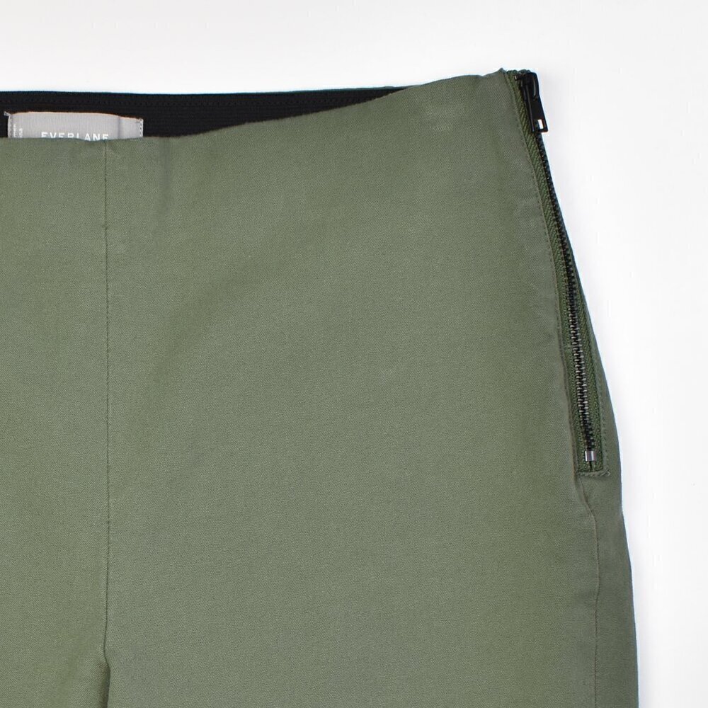 Everlane The Side-Zip Stretch Ponte Crop Cotton Pants - 4 - Picture 4 of 8